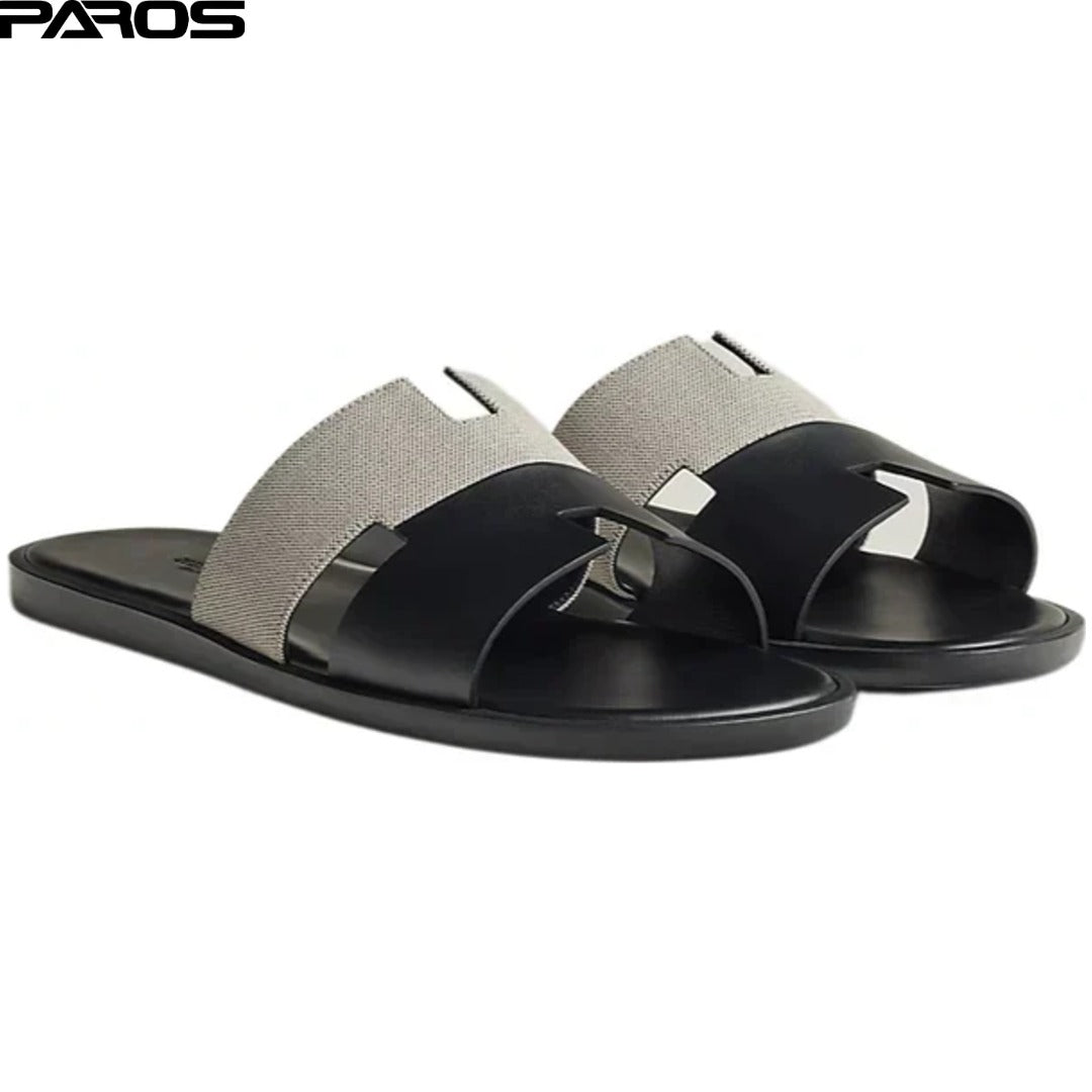 Hermès Izmir Sandal 'Black White'
