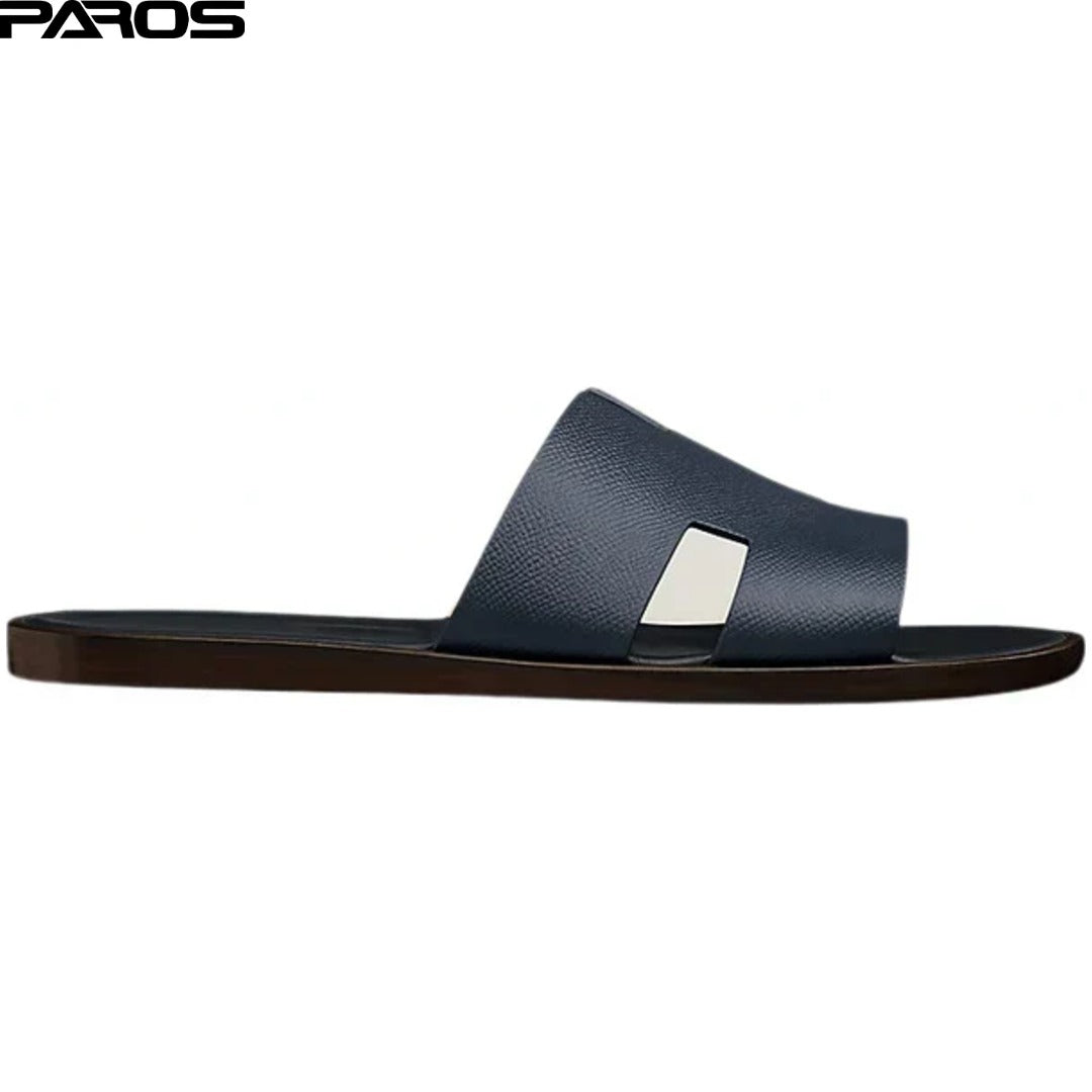 Hermès Izmir Sandal 'Marine Brown'