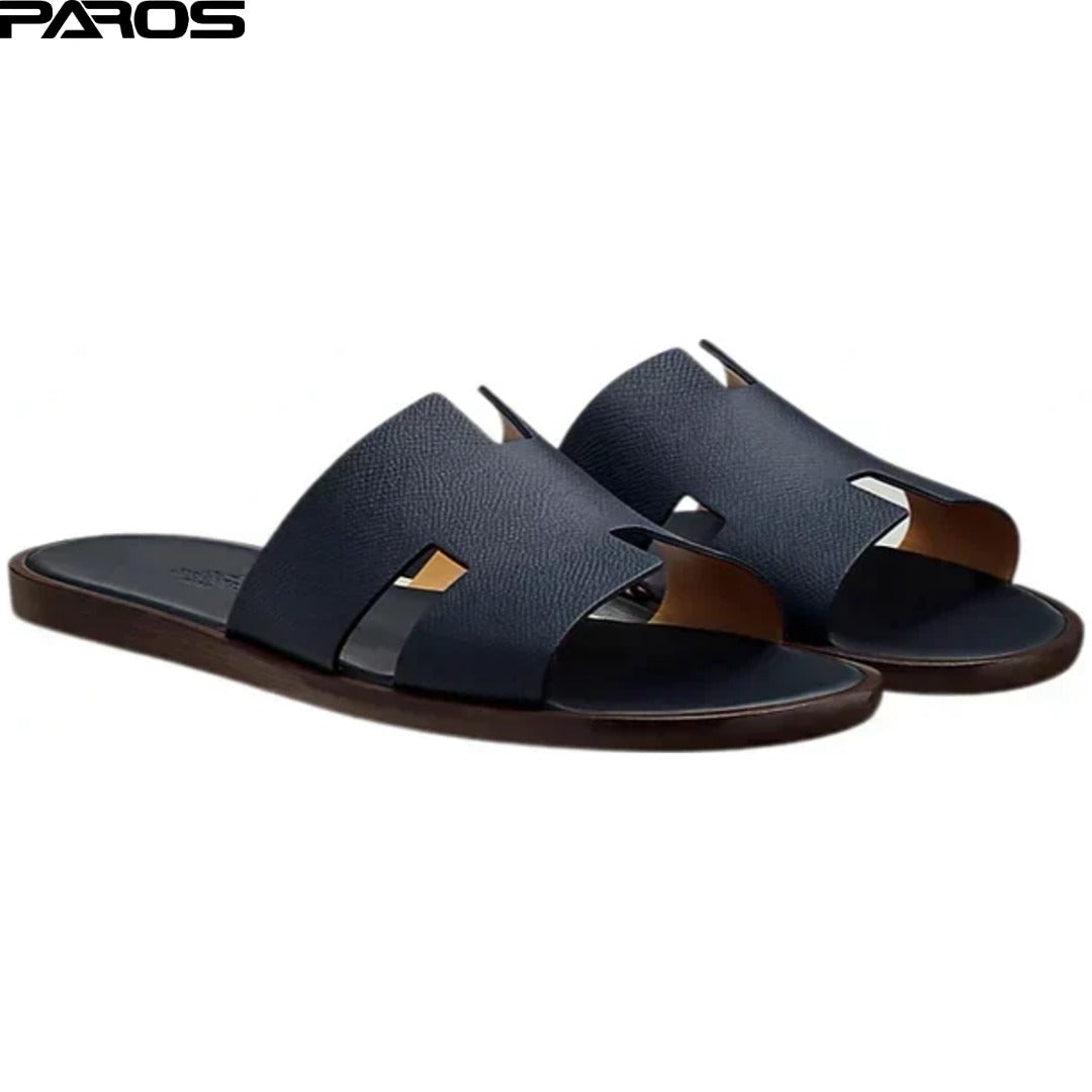 Hermès Izmir Sandal 'Marine Brown'