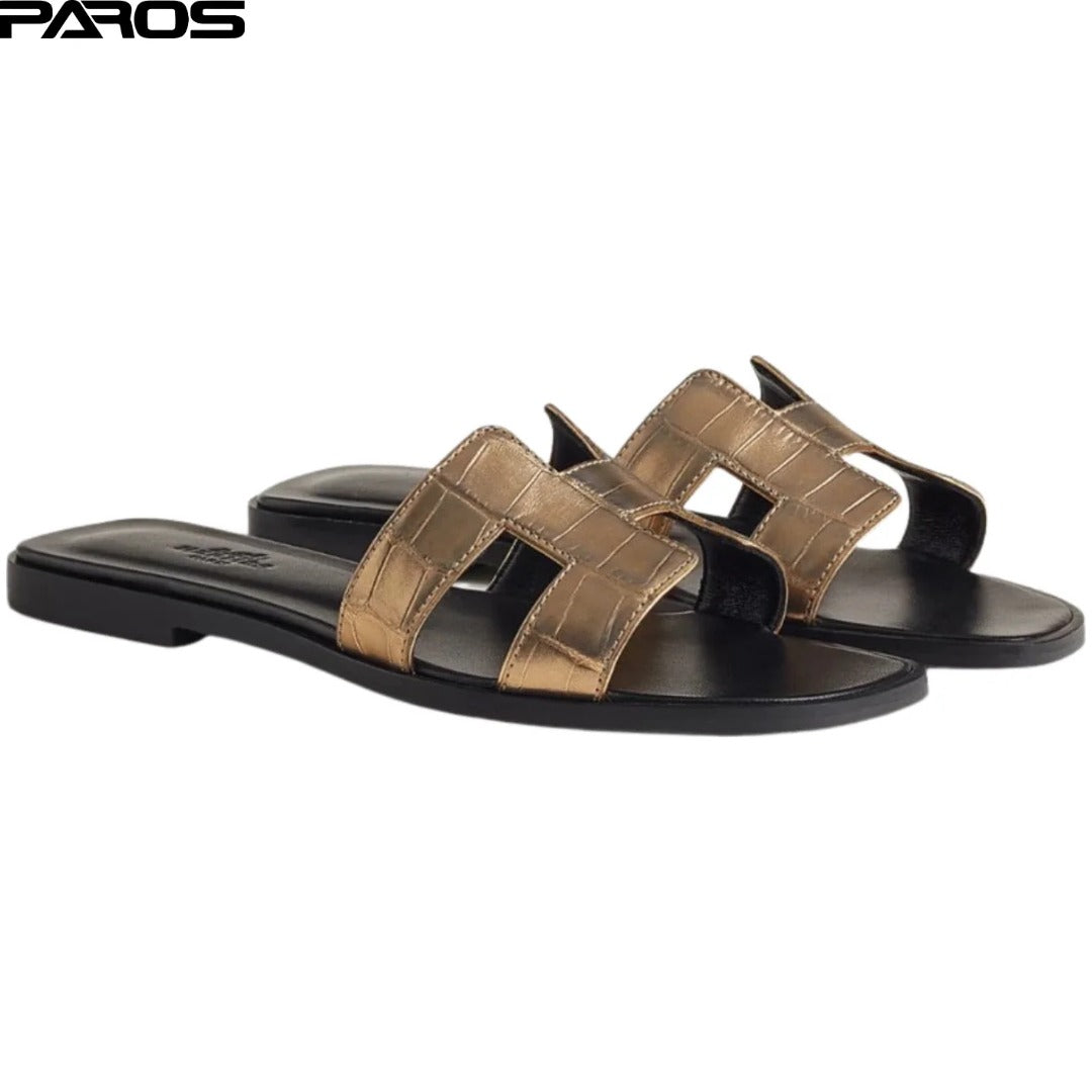 Hermès Oran Sandal 'Doré Foncé'
