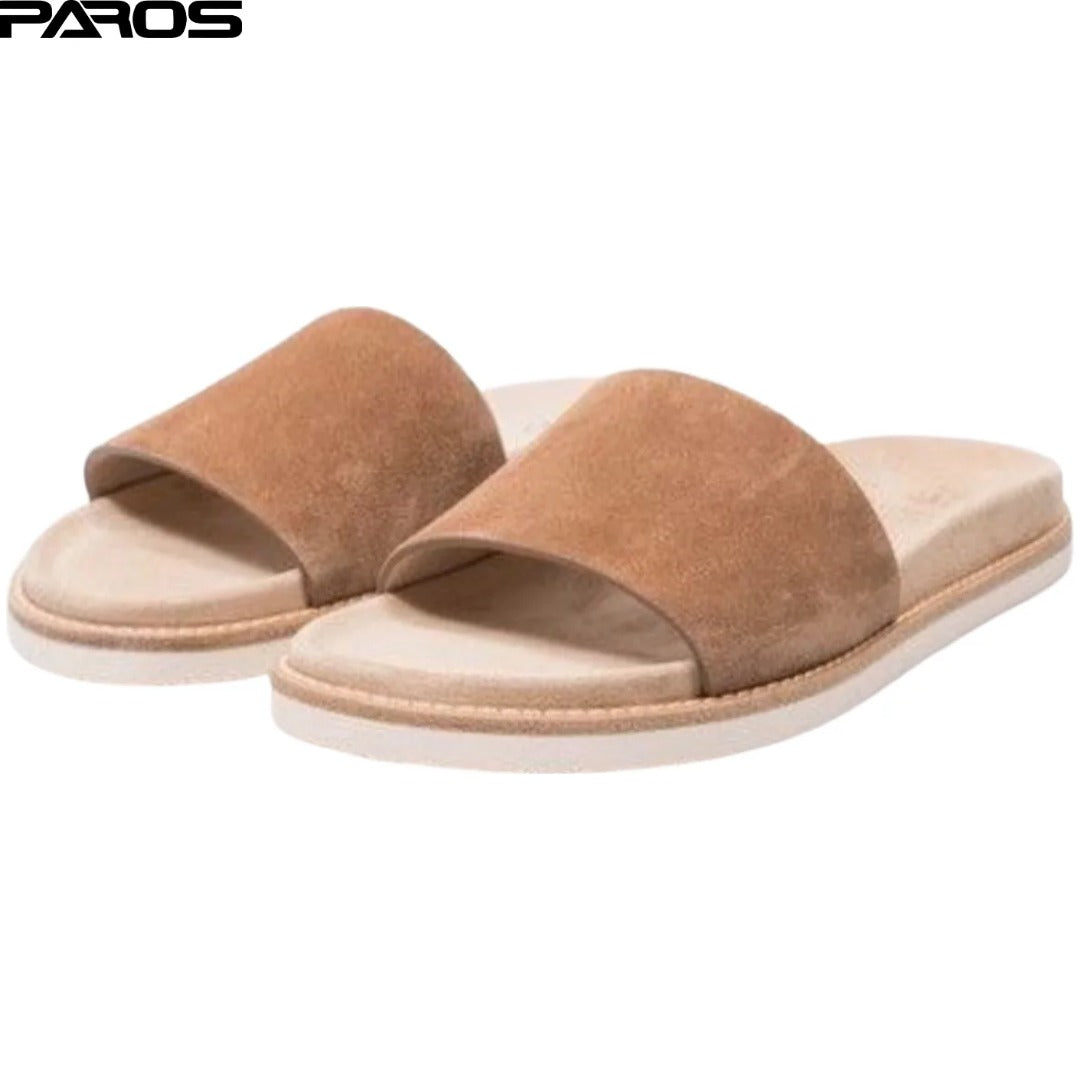 Brunello Cucinelli Suede Sandals 'Light Brown'