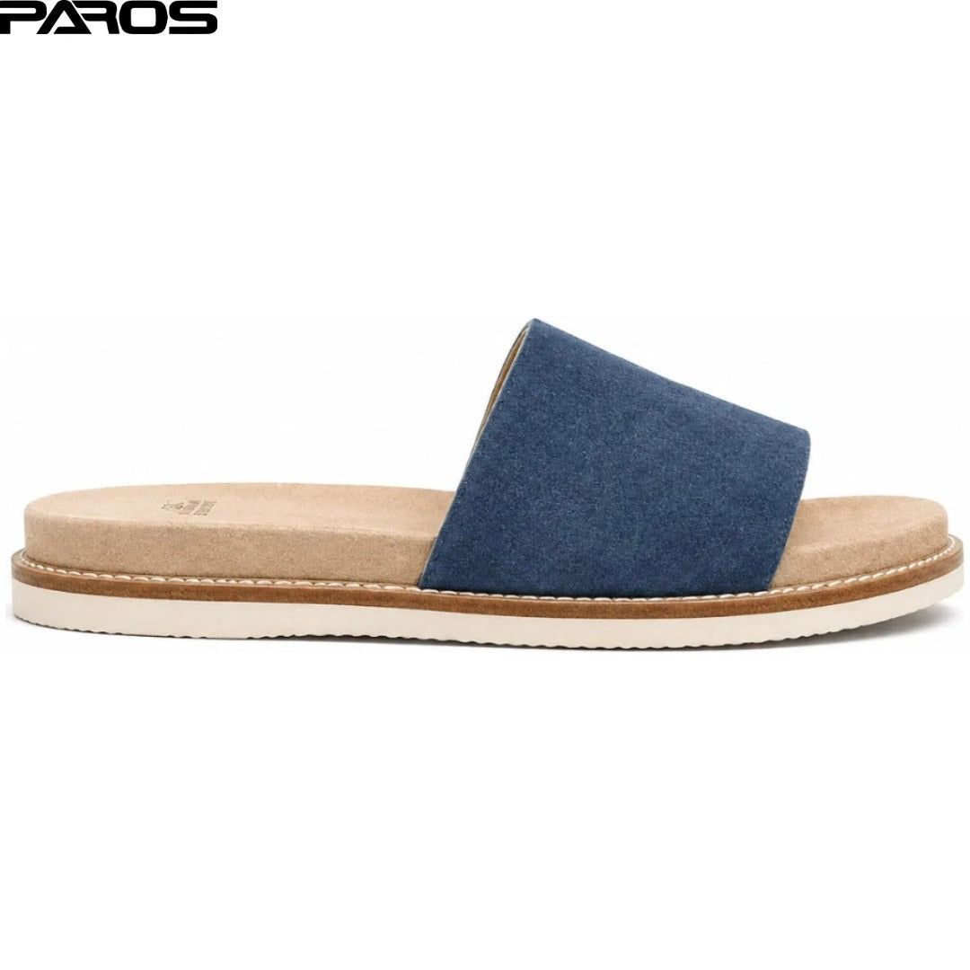 Brunello Cucinelli Suede Sandals 'Navy'