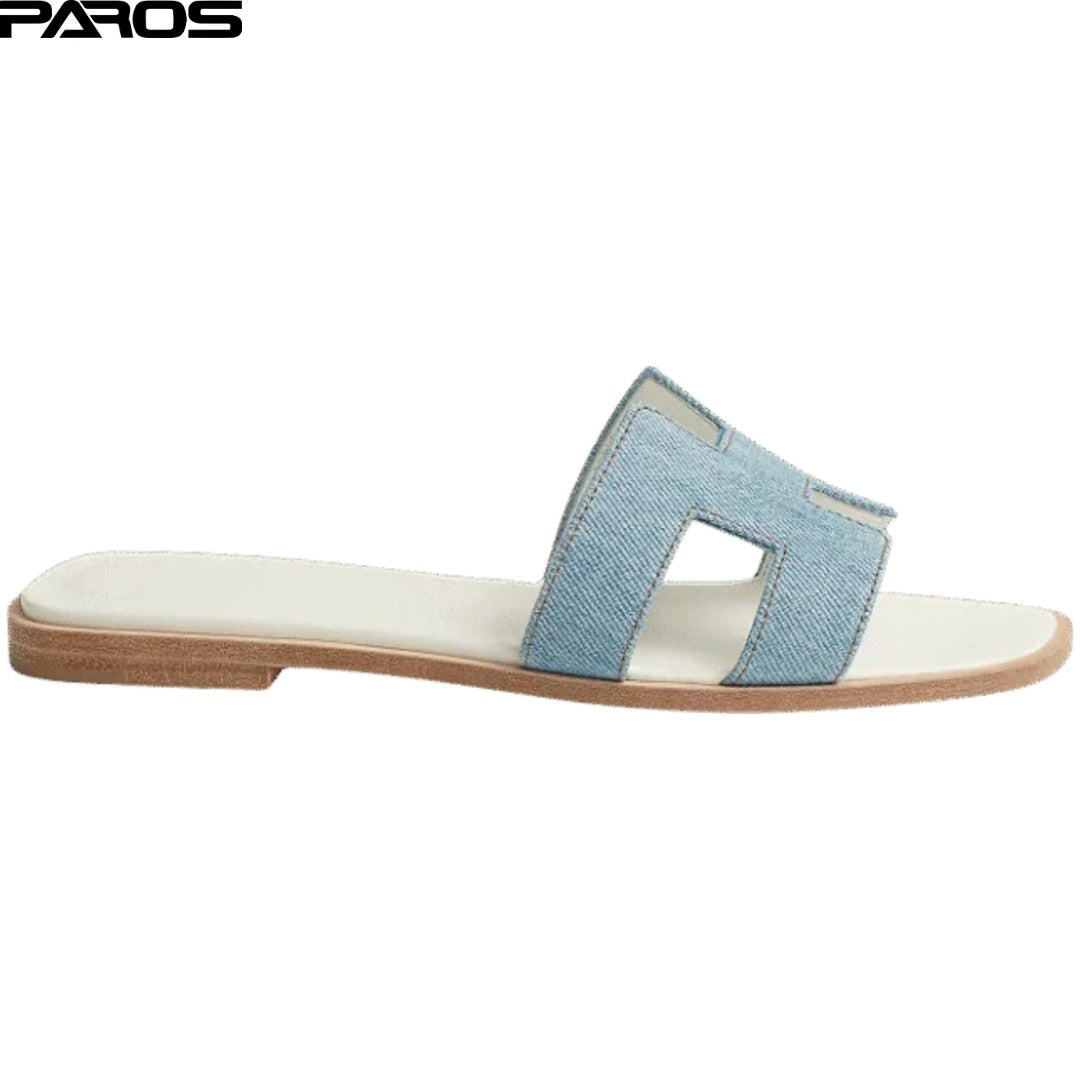 Hermès Oran Sandal 'Bleu Clair'