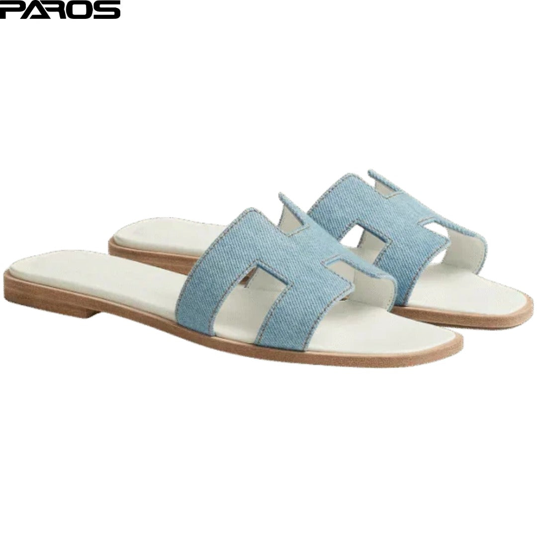 Hermès Oran Sandal 'Bleu Clair'