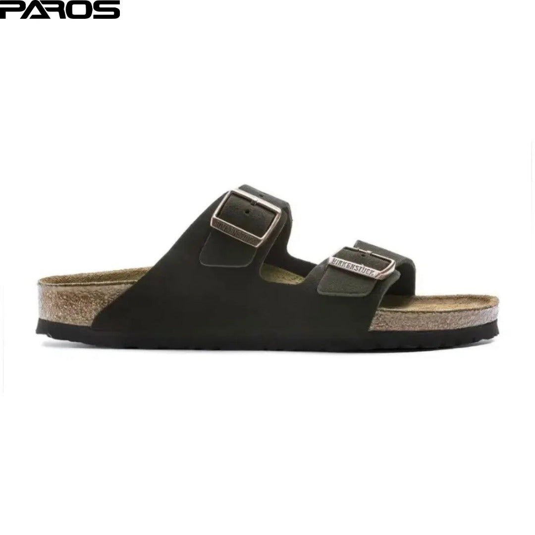 Birkenstock Arizona Suede Leather 'Black'