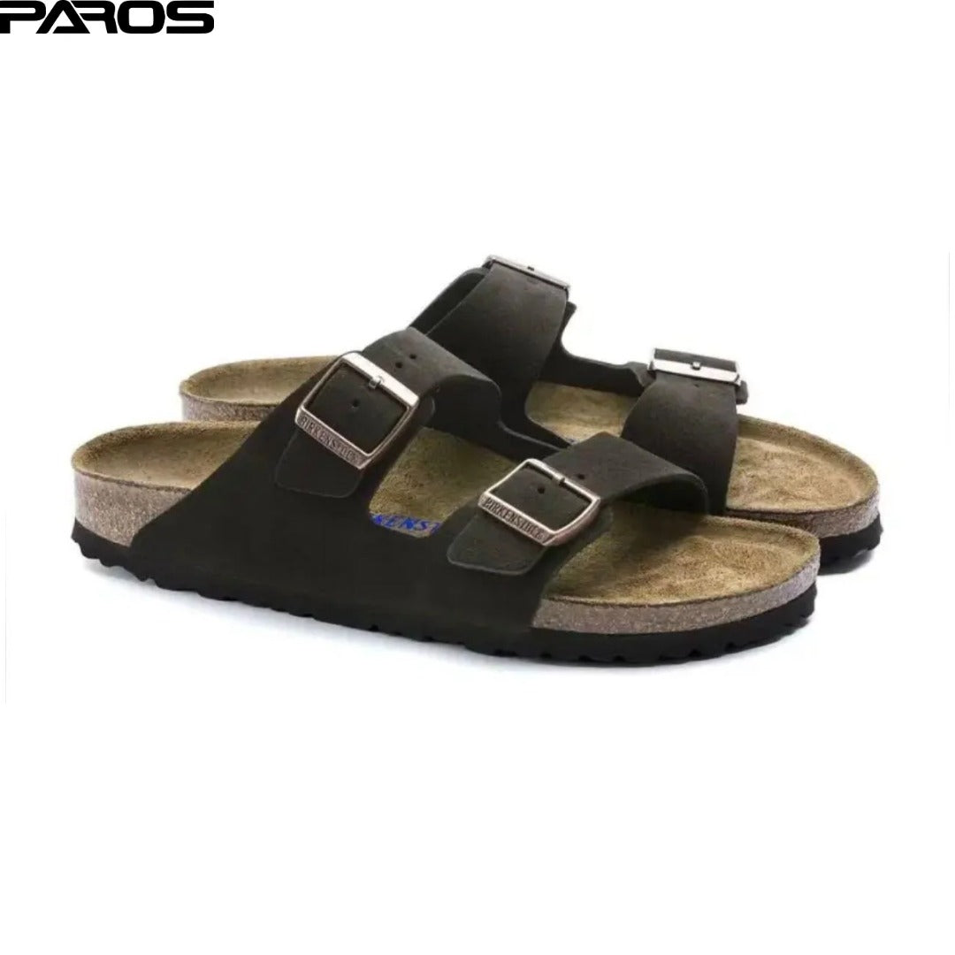 Birkenstock Arizona Suede Leather 'Black'