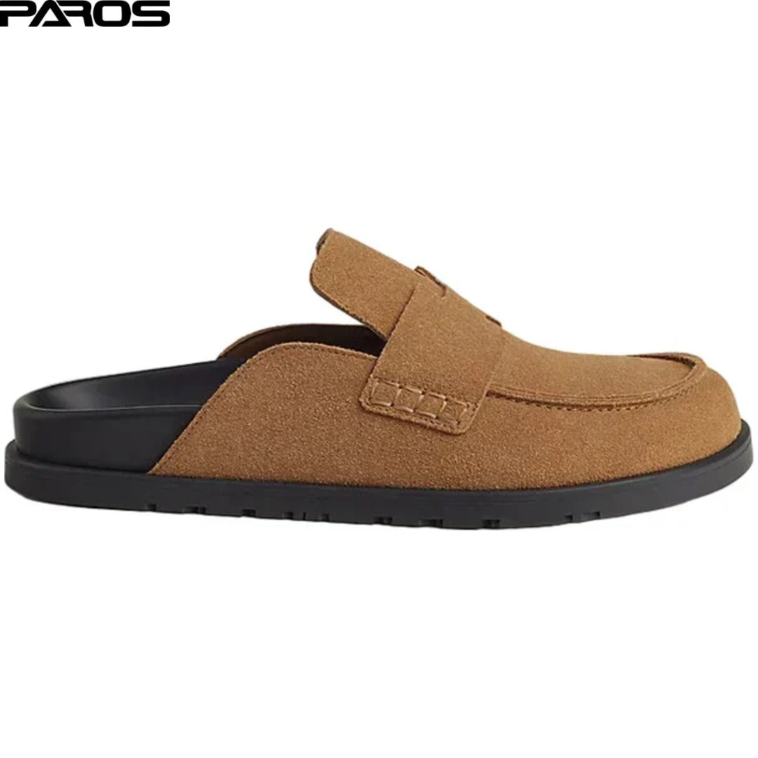 Hermès Go Mule 'Brun Fumé'