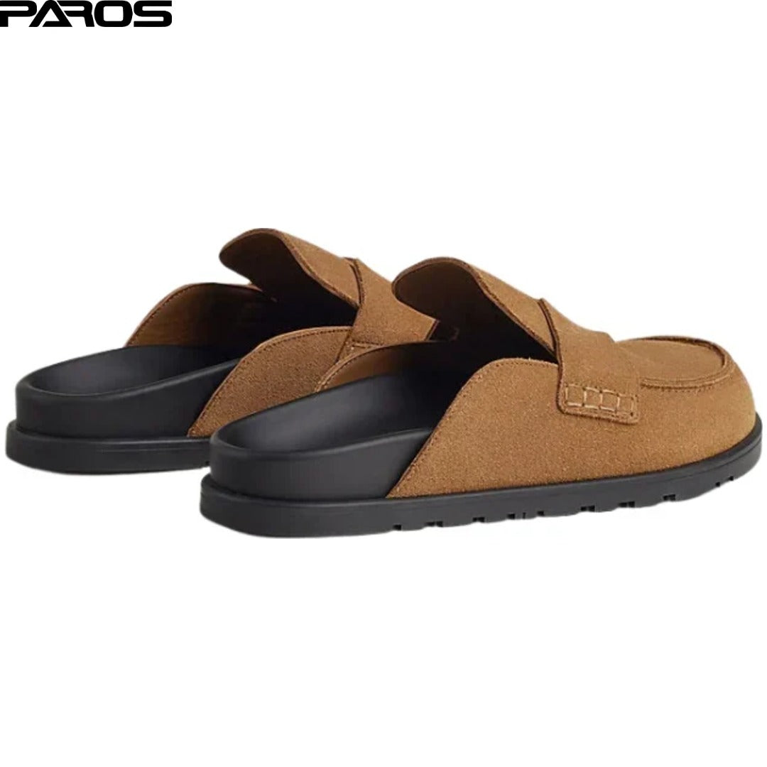 Hermès Go Mule 'Brun Fumé'