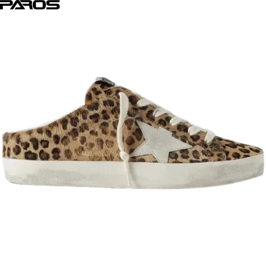 Golden Goose Super-Star Sabot 'Leopard Print'