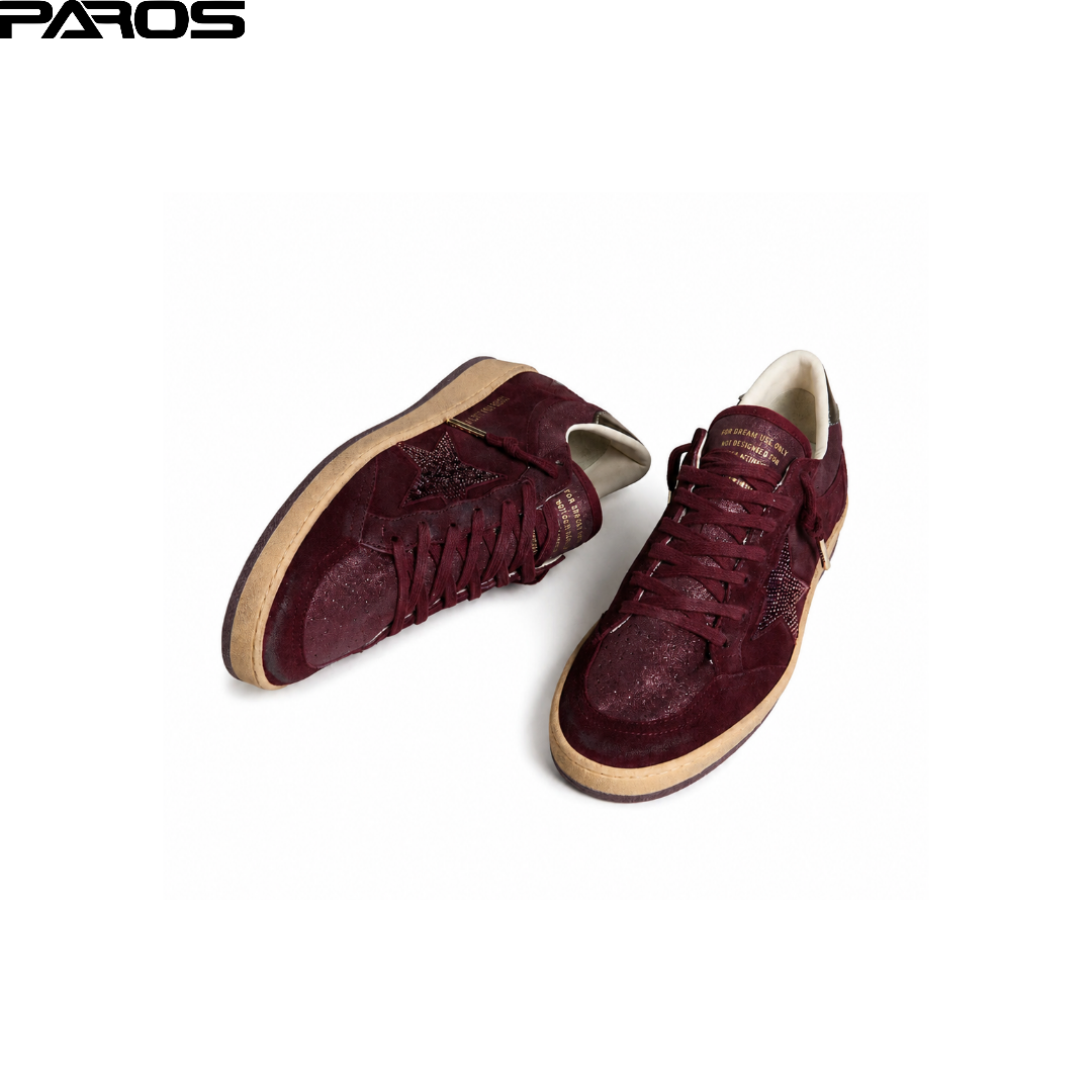 Golden Goose Ball Star 'Burgundy Crystal Star'