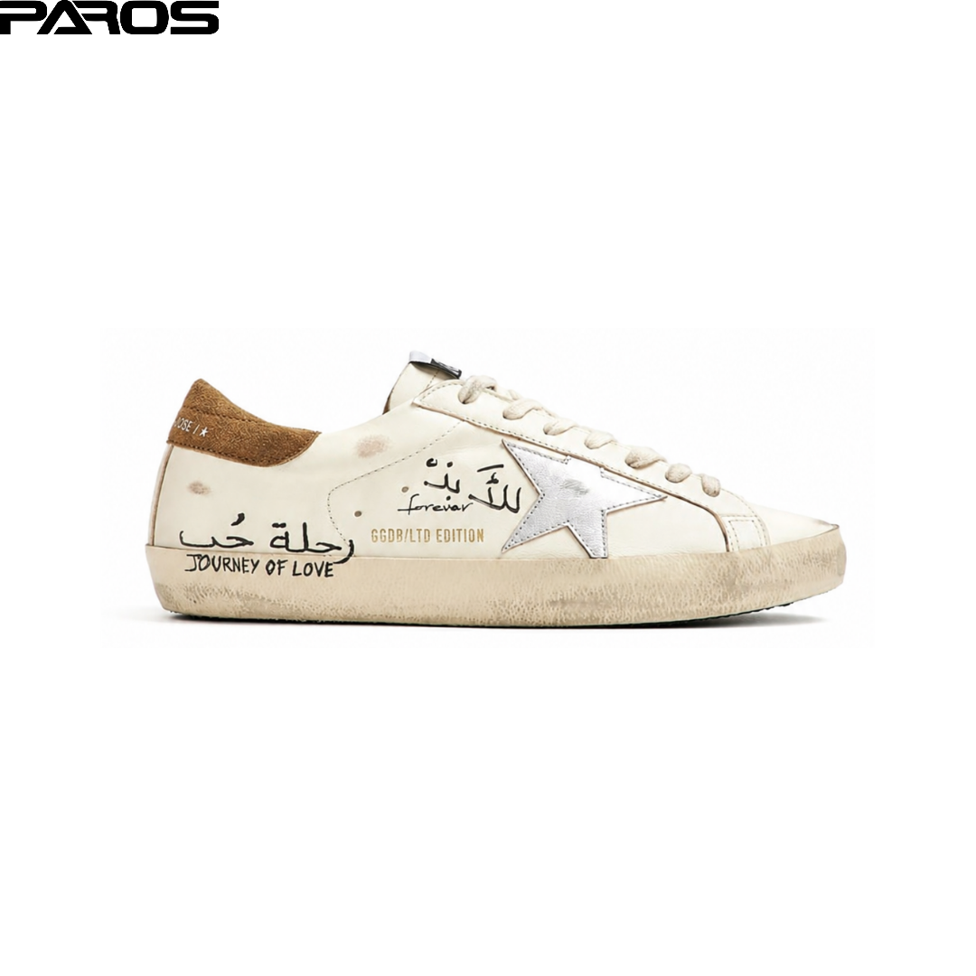 Golden Goose Super-Star LTD 'White Silver Star'
