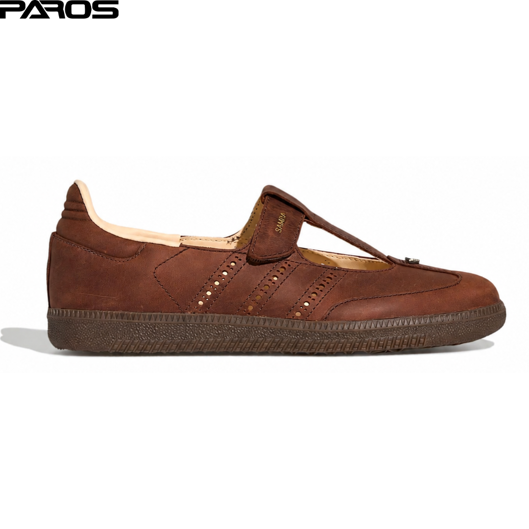 Adidas Samba Mary Jane 'Brown Crystal Sand Gum'