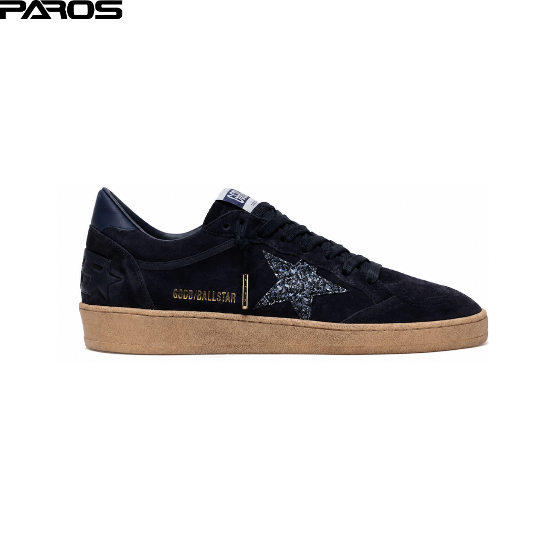 Golden Goose Ball Star 'Dark Blue Glitter'