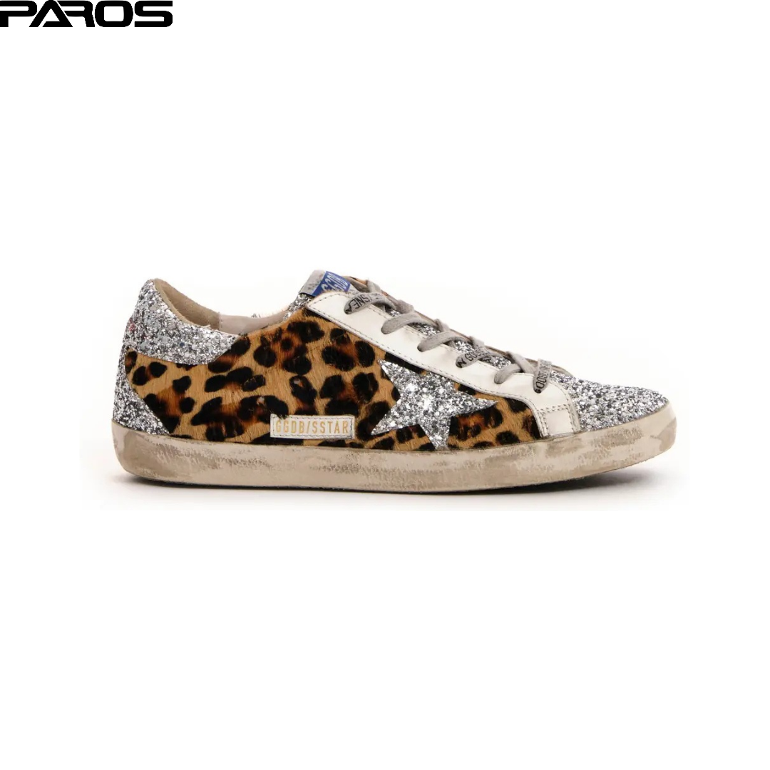 Golden Goose Super-Star 'Beige Leopard'
