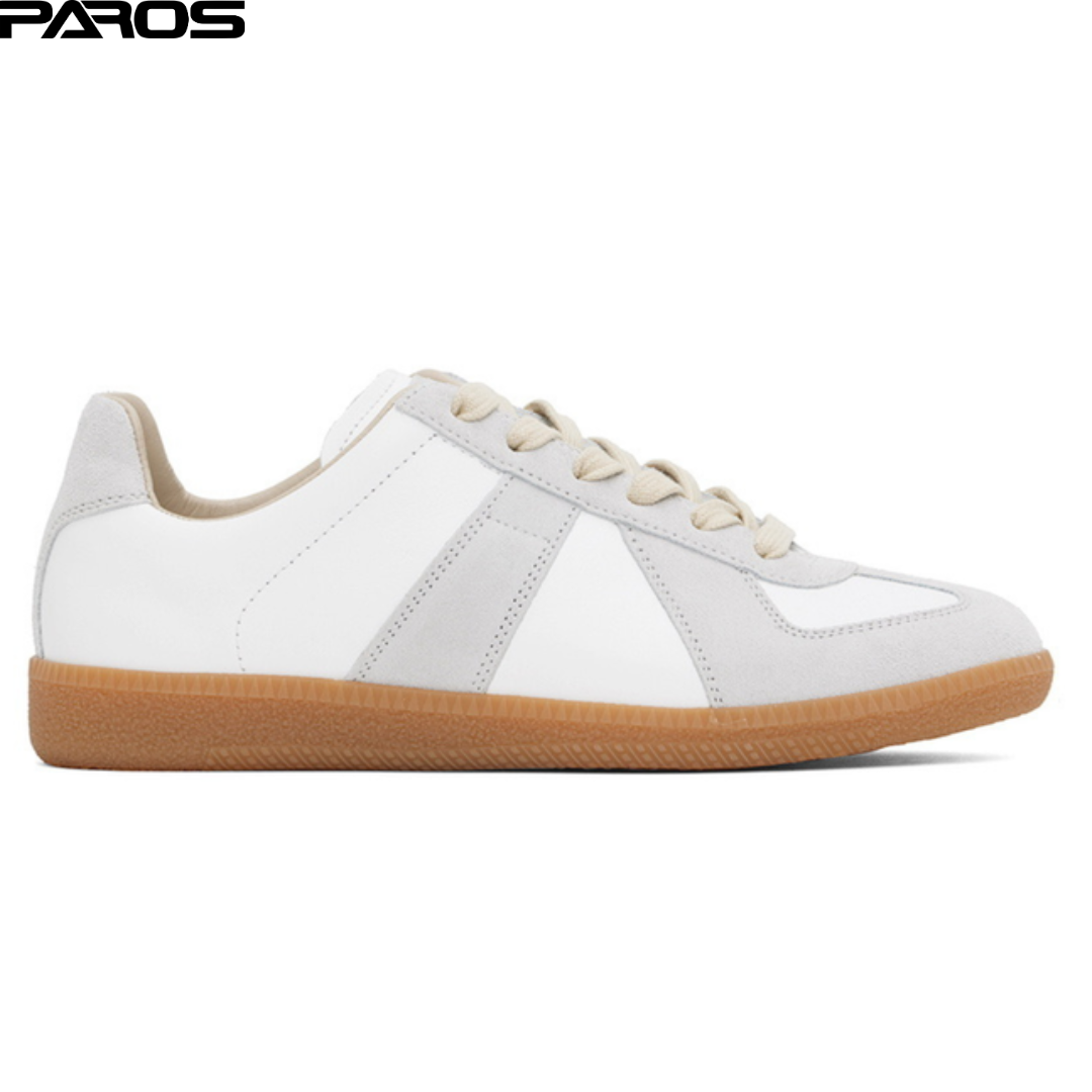 Maison Margiela Replica low-top Leather 'white grey'