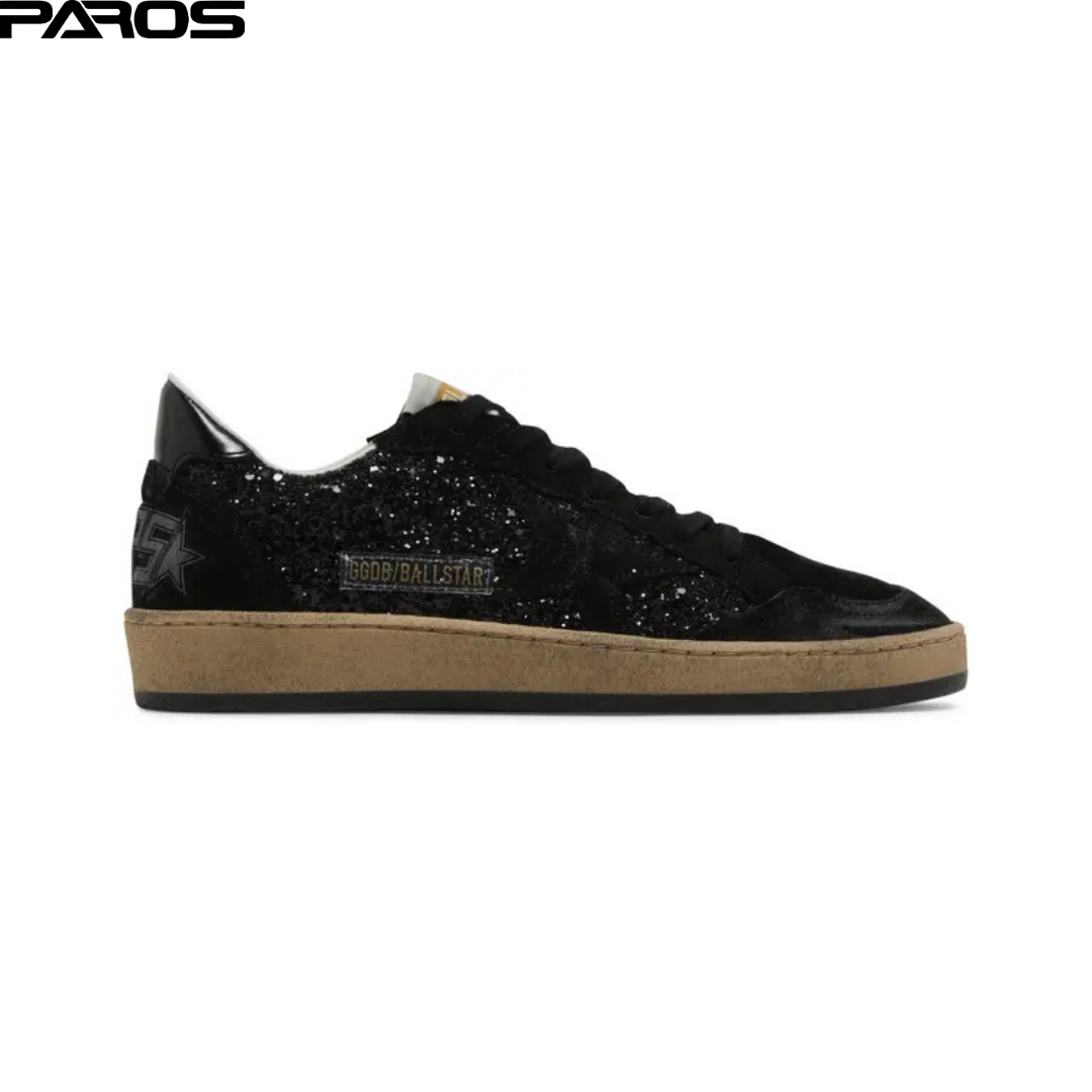 Golden Goose Ball Star 'Black Glitter'