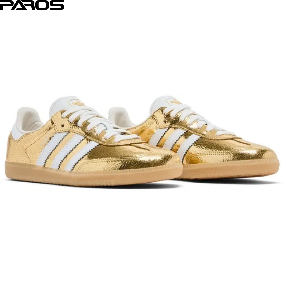 Adidas Samba OG 'Cracked Metallic Pack - Gold'