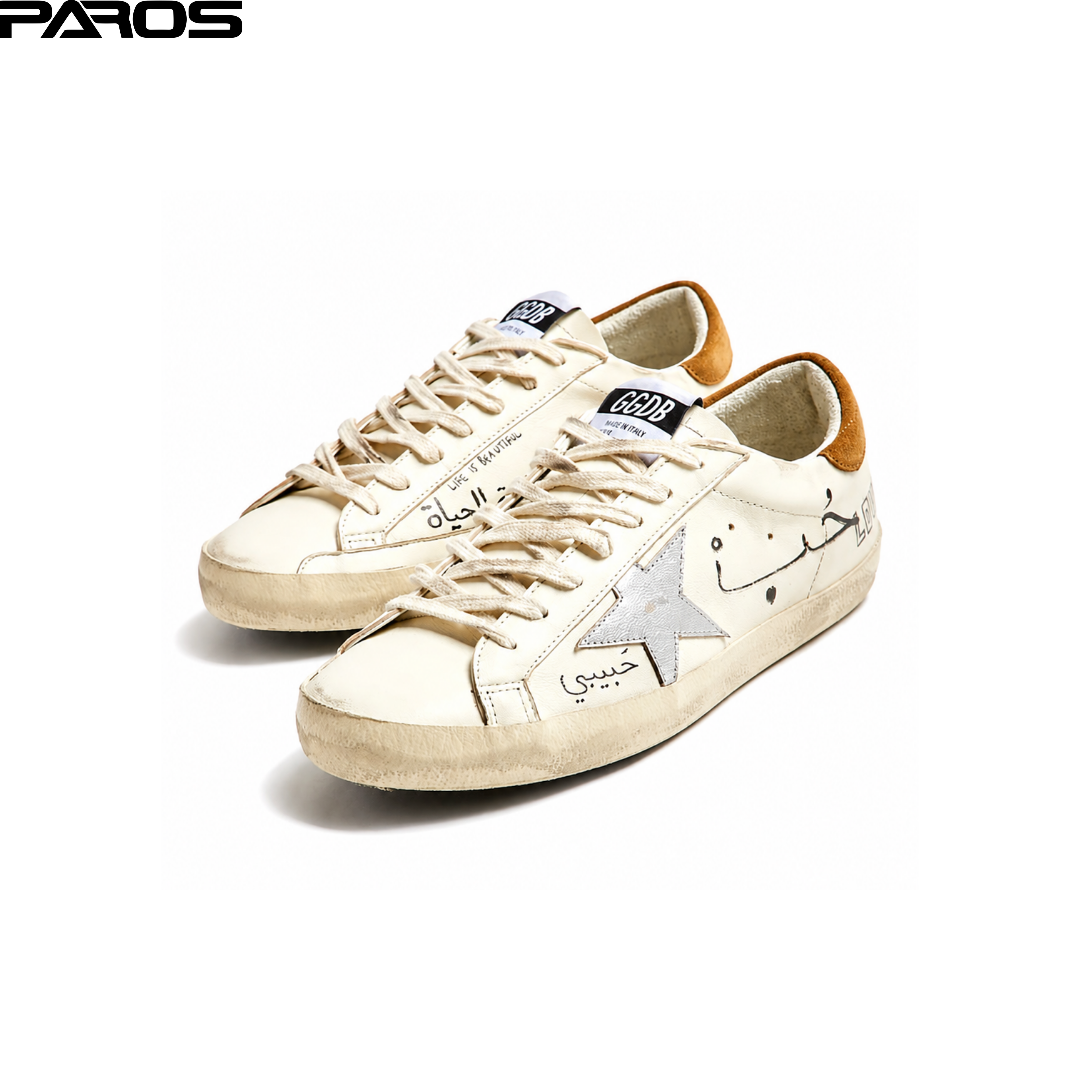 Golden Goose Super-Star LTD 'White Silver Star'