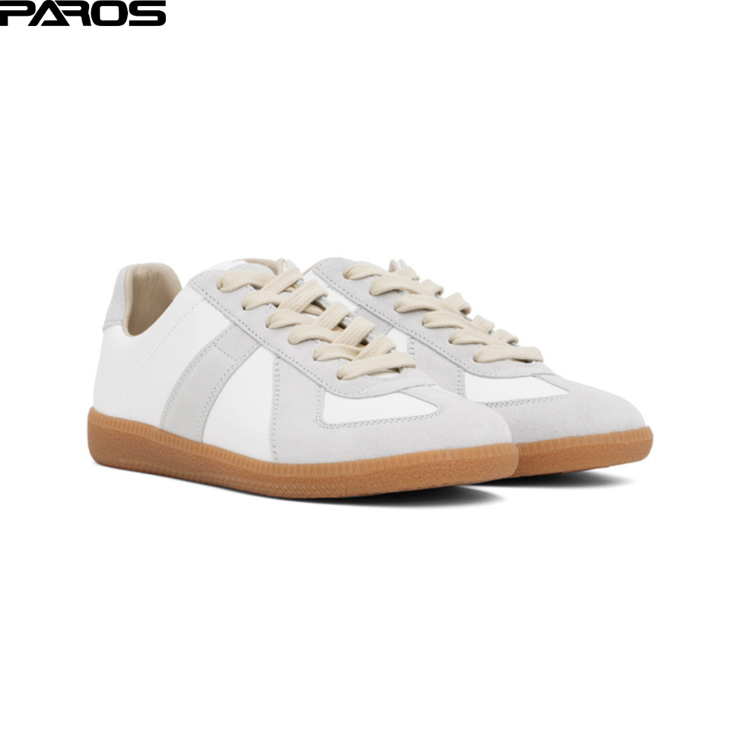 Maison Margiela Replica low-top Leather 'white grey'