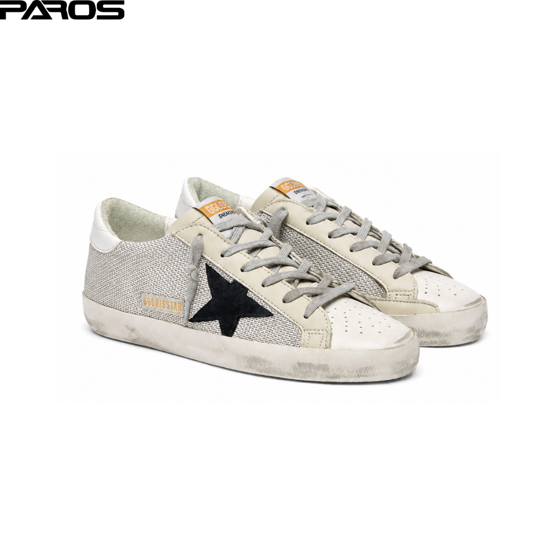 Golden Goose Superstar 'Light Silver Black'