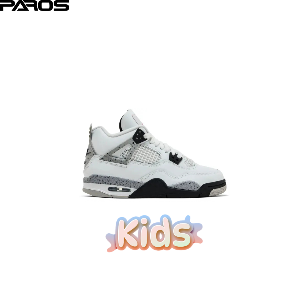 Air Jordan 4 Retro OG GS 'White Cement'