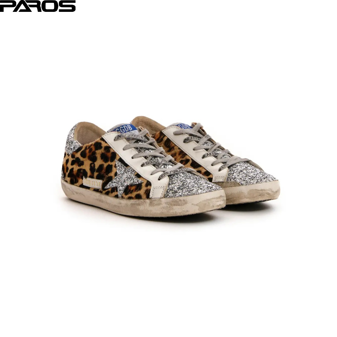 Golden Goose Super-Star 'Beige Leopard'