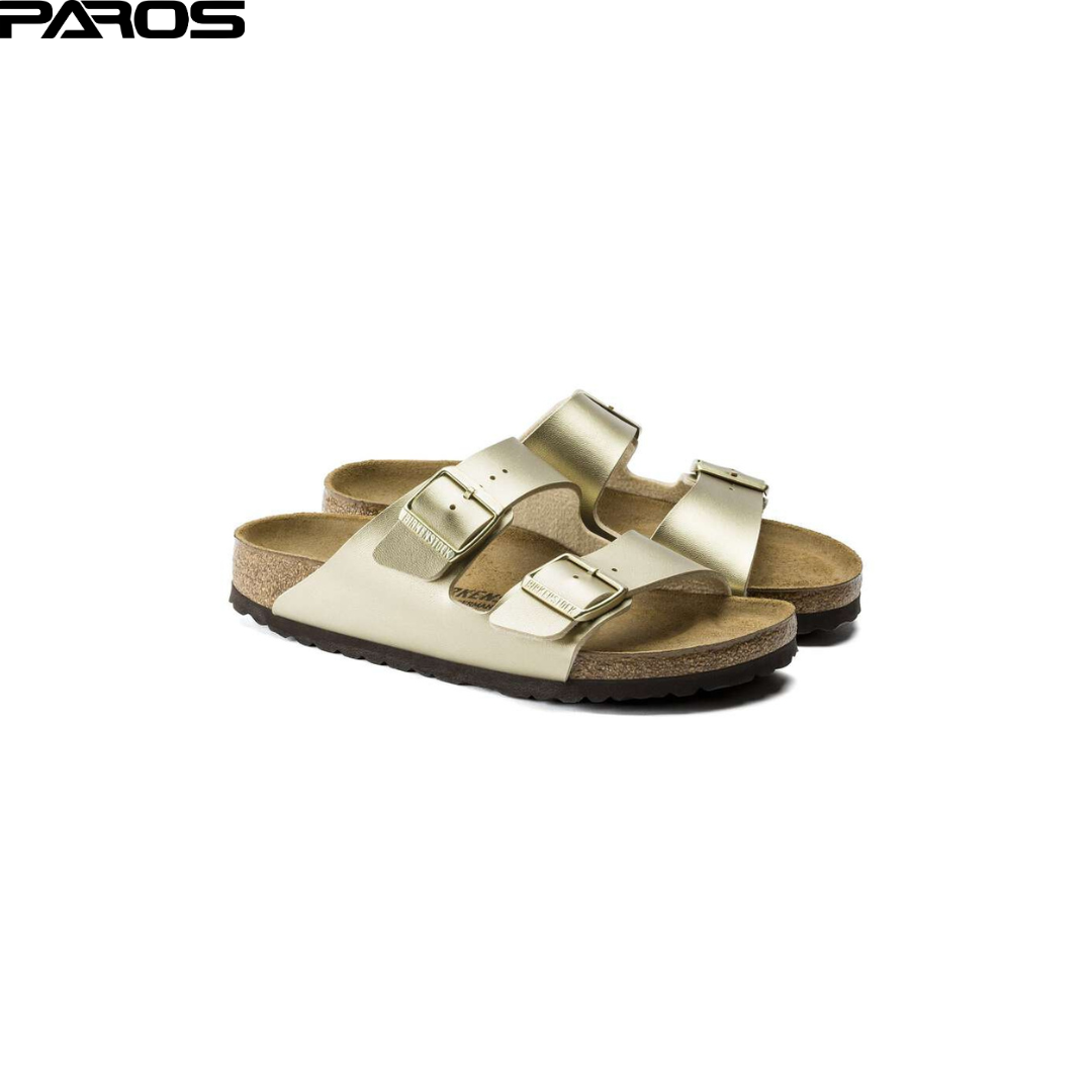 Birkenstock Arizona buckled 'Gold'