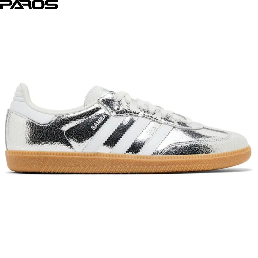 Samba OG 'Silver Metallic Cracked Leather'