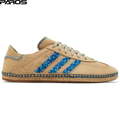 CLOT x Adidas Gazelle 'Linen Khaki Light Blue'