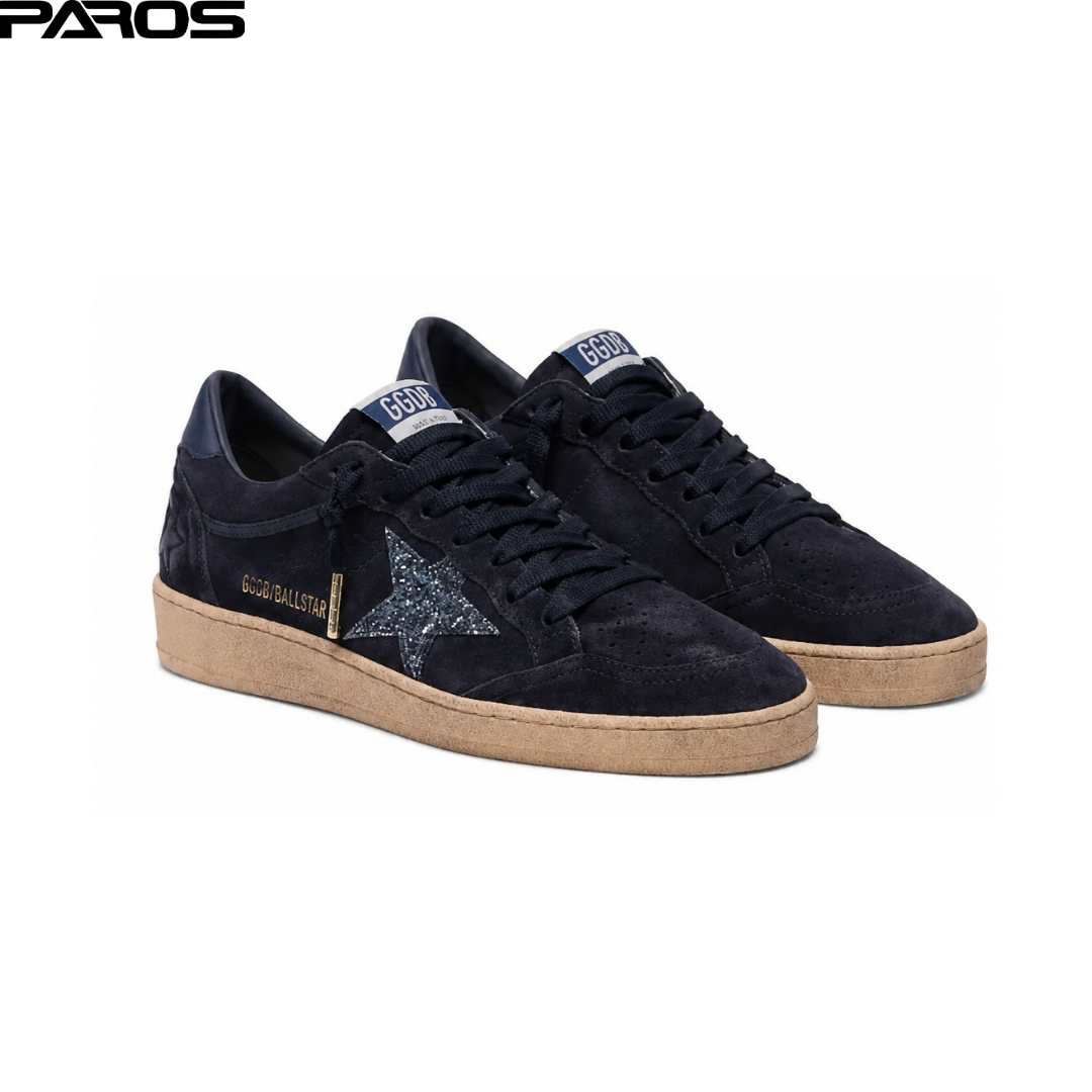 Golden Goose Ball Star 'Dark Blue Glitter'