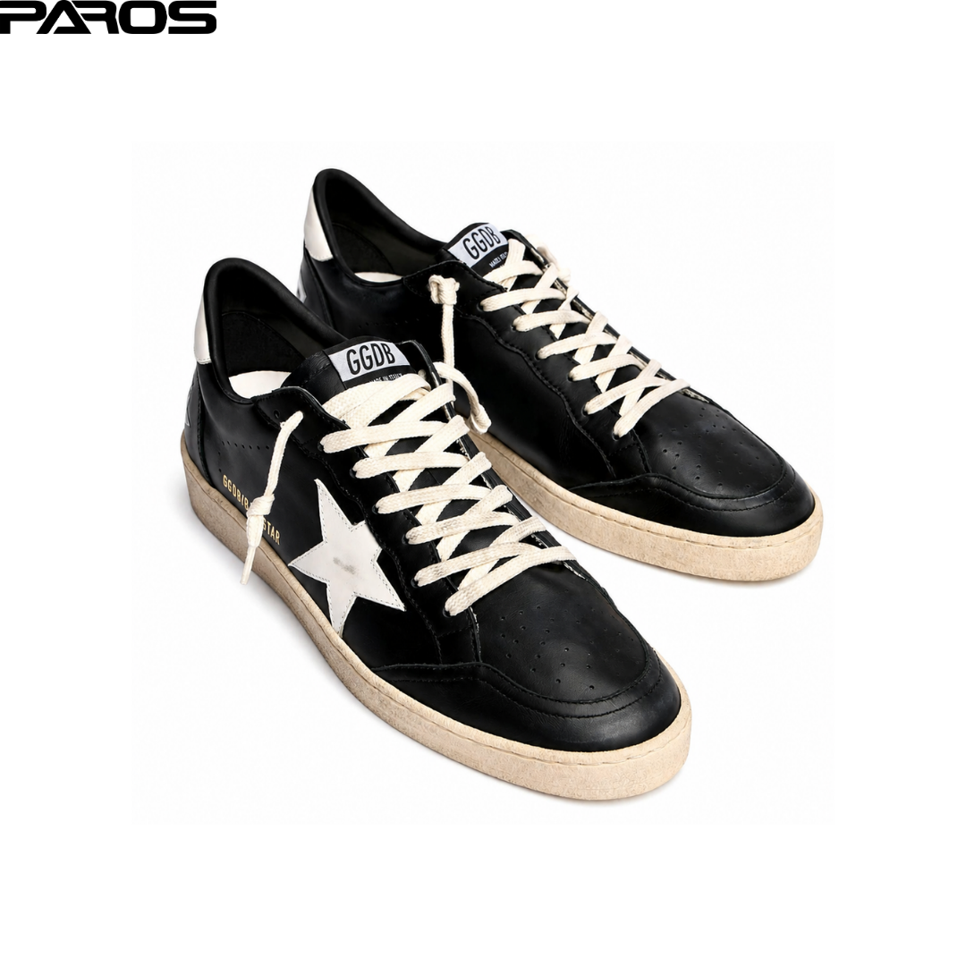 Golden Goose Ball Star 'Black White'